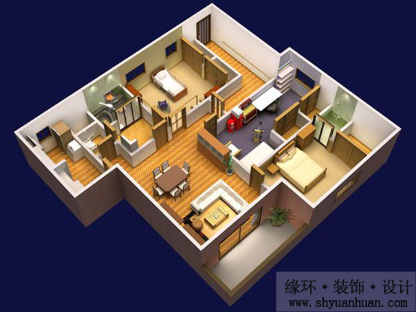 上海二手房装修想降低装修费用，要牢记这三大点_缘环装潢.jpg